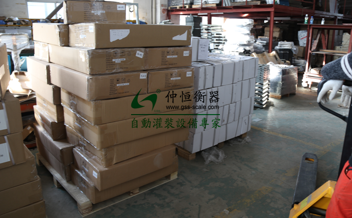 台湾客户采购称重设备产品装箱出货！4